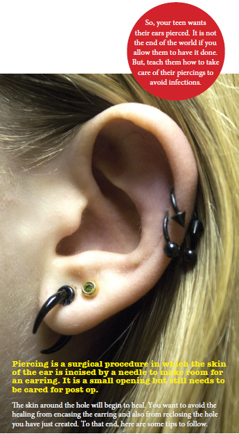 Teenagers Ear Piercings: How to Avoid Infections