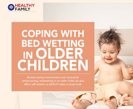 Coping with bed wetting