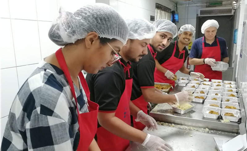 Avivo Group distributes  iftar meals among needy