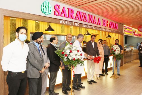 Renowned Indian Vegetarian Restaurant Chain Saravanaa Bhavan Opens Outlet in Thumbay Food Court at Thumbay Medicity Ajman
