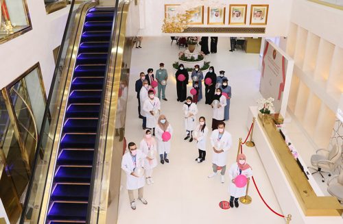 Thumbay University Hospital Conducts Breast Cancer Awareness Program Supported by Ajman Police