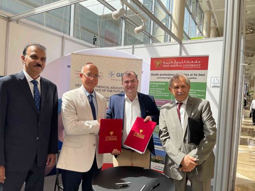 Gulf Medical University Joins hand with GEOTAR-Med LLC, Moscow Russia to develop Innovative technologies in Medical Education