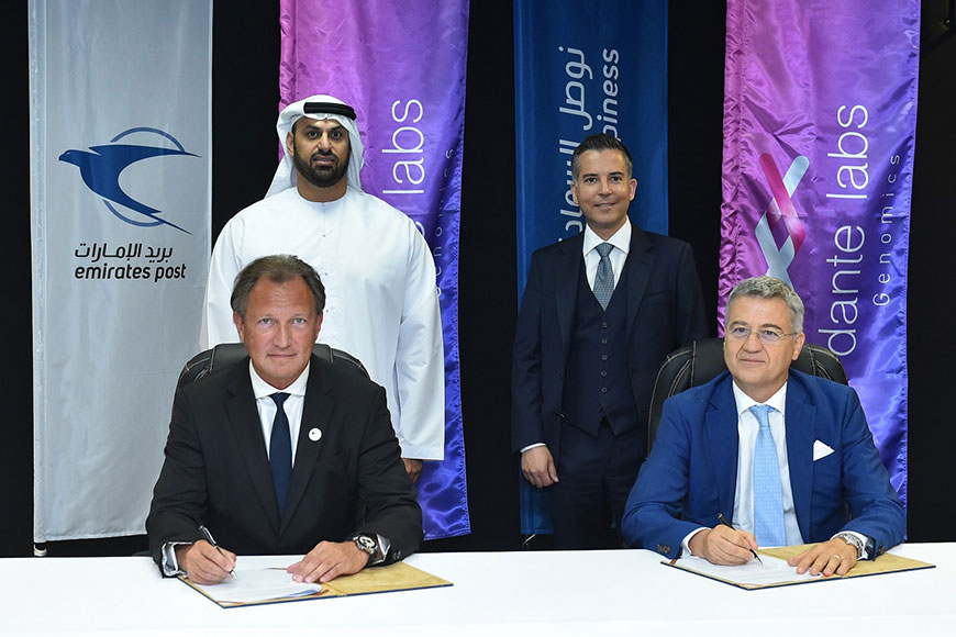 Dante Genomics partners with Emirates Post to deliver advanced genomic services in UAE