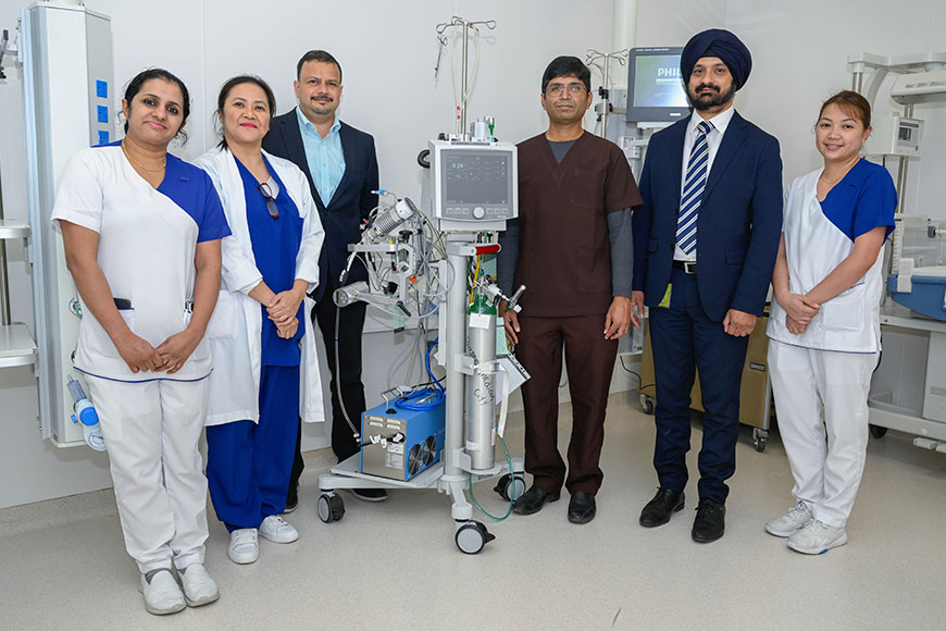 Burjeel Medical City Launches ECMO Life Support System for Pediatric Patients